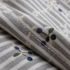 Mistline Grey Cotton Bedsheet Set