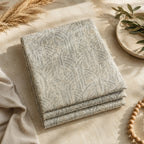 Stone Arch Grey Cotton Bedsheet Set