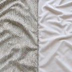 Stone Arch Grey Cotton Bedsheet Set