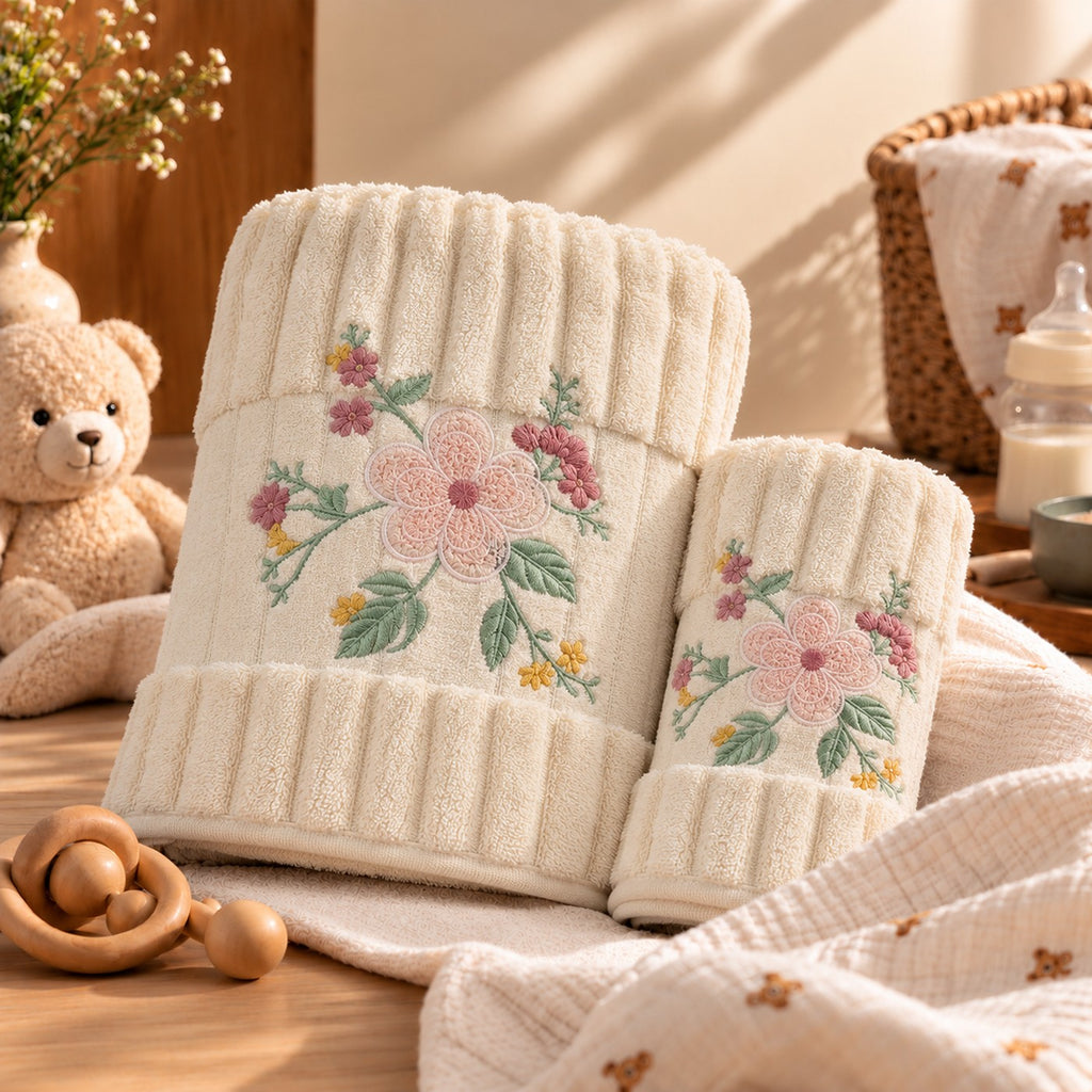 Buttercup Bloom Towel Set