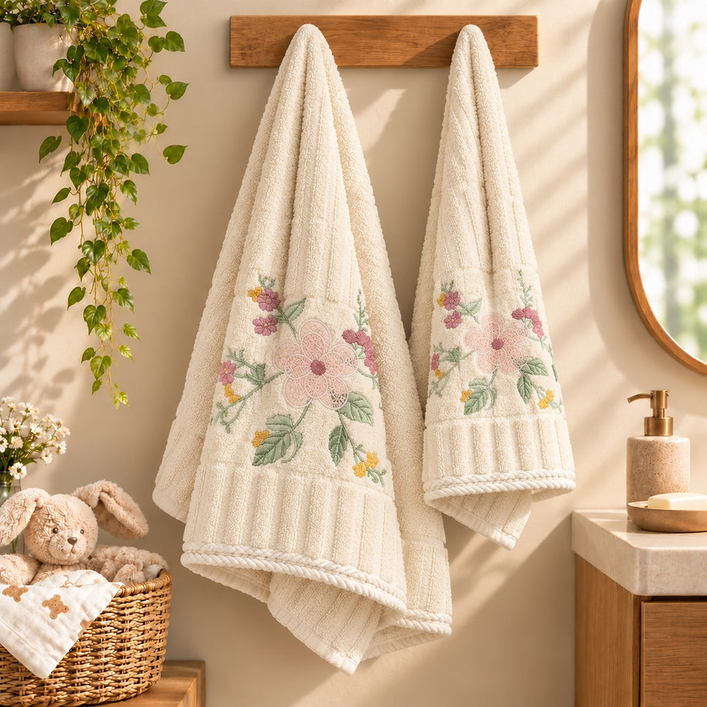 Buttercup Bloom Towel Set