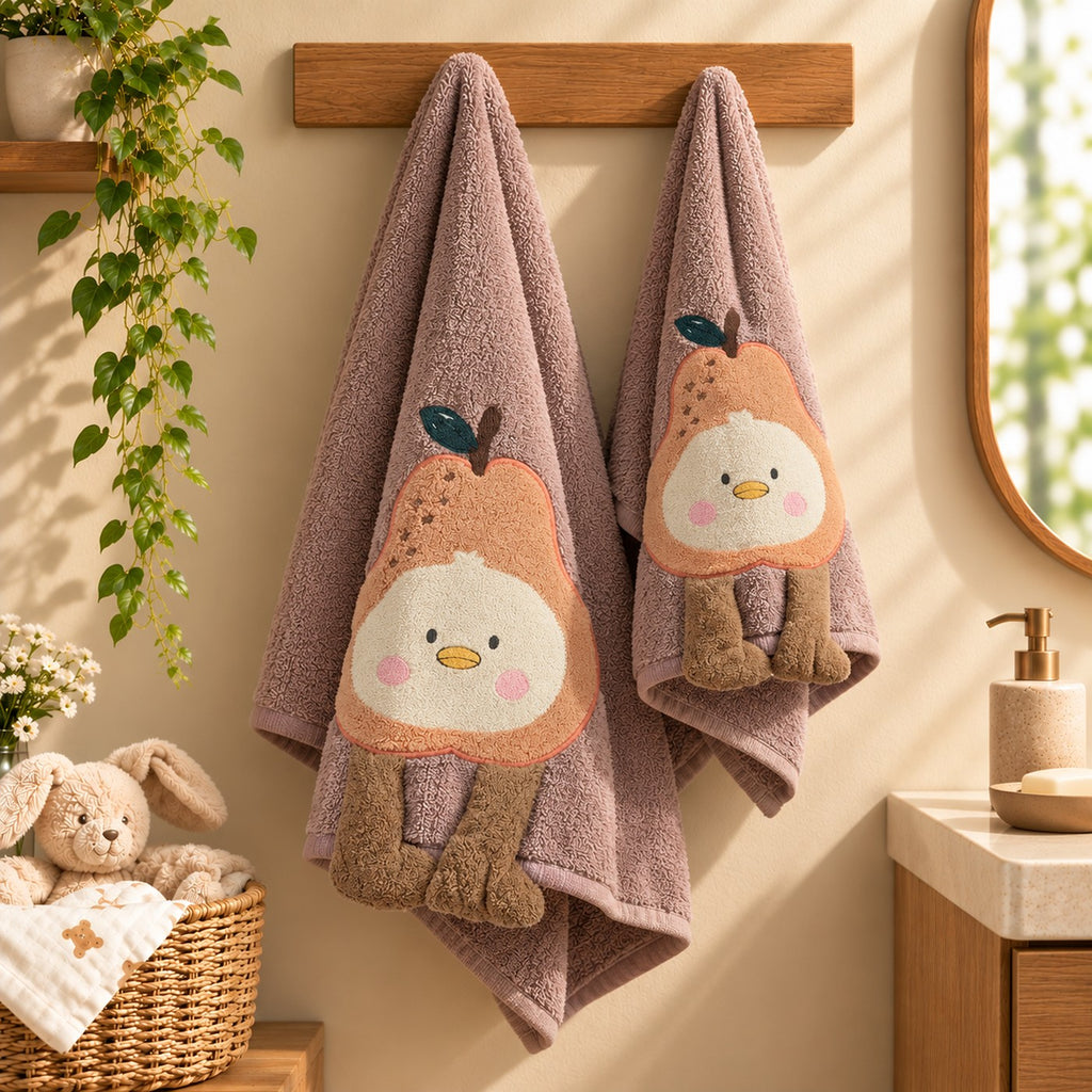 Lilac Pear Towel Set