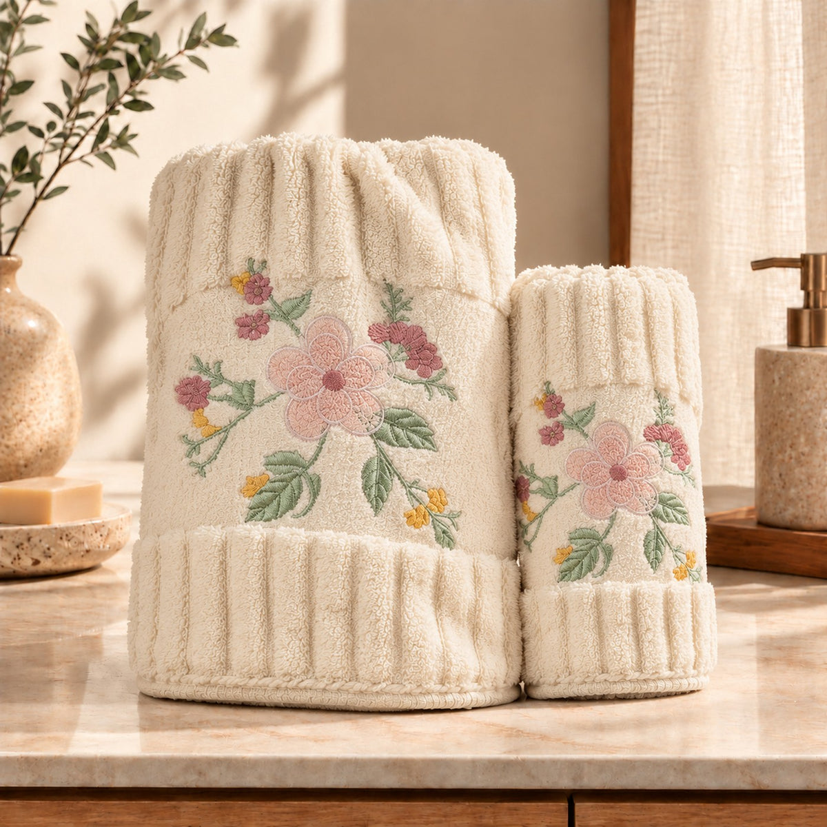 Buttercup Bloom Towel Set