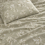 Olive Vine King Size Cotton Bedsheet Set