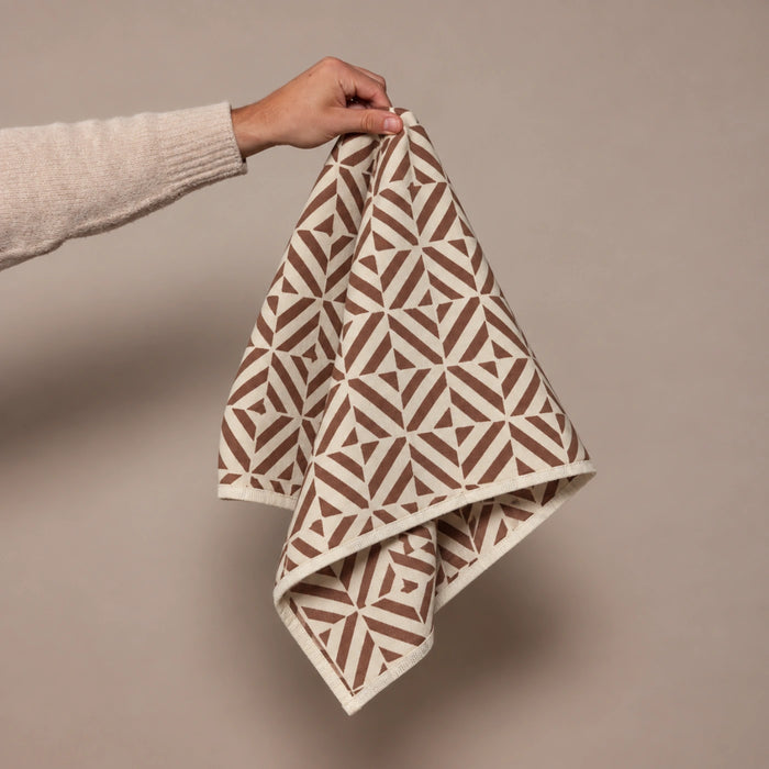 Garnet Brown Cotton Hand Towel
