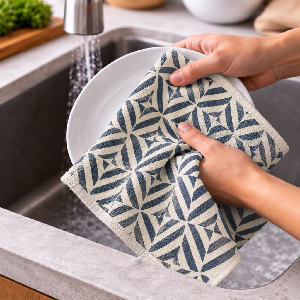 Garnet Clay Cotton Hand Towel