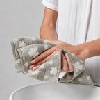 Meadow Grey Cotton Hand Towel