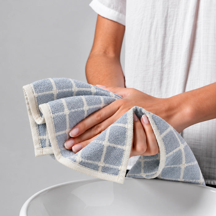Coastal Weave Cotton Hand Towel