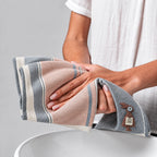 Coral Grey Cotton Hand Towel