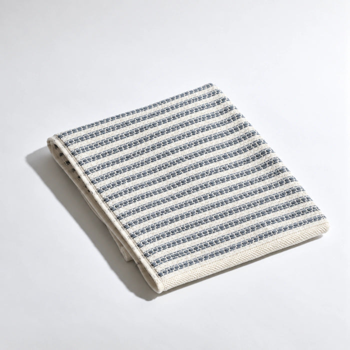 Slate Stripe Cotton Hand Towel
