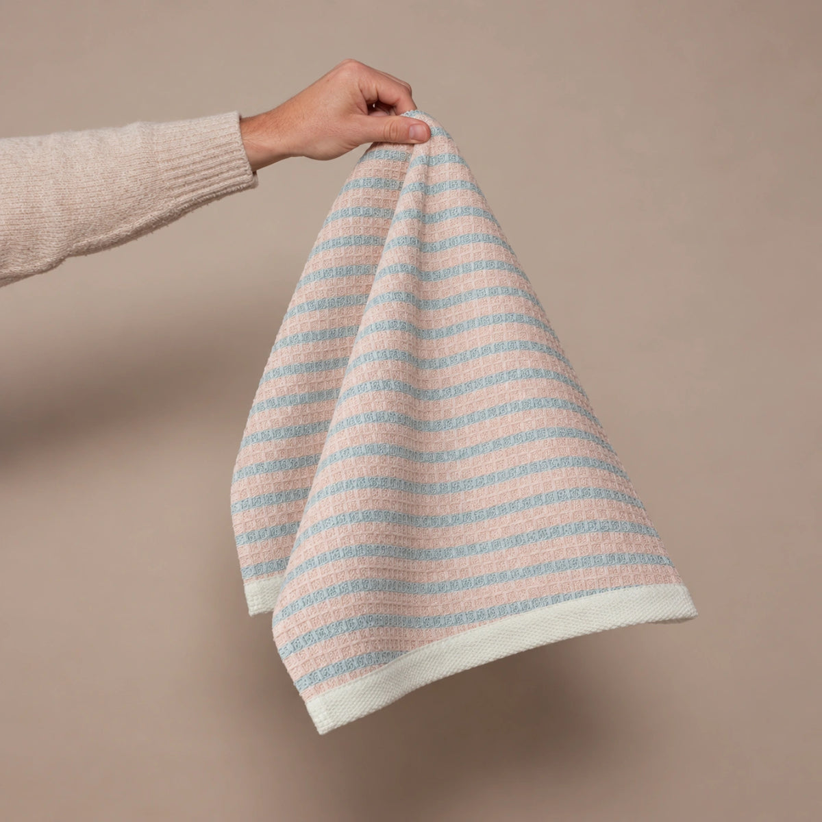 Peach Thread Cotton Hand Towel