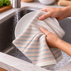 Peach Thread Cotton Hand Towel