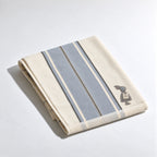 Coastal Blue Cotton Hand Towel