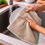 Sand Palm Cotton Hand Towel
