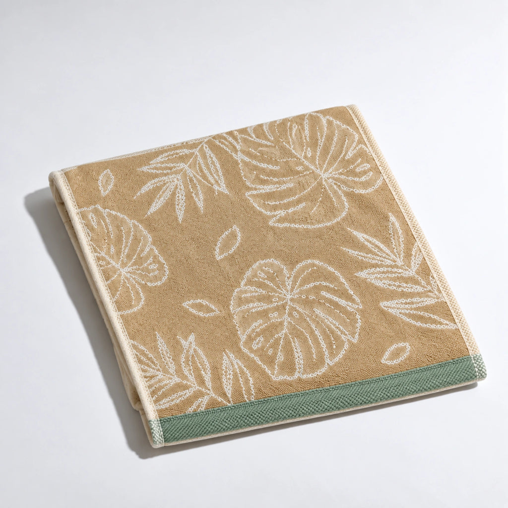 Sand Palm Cotton Hand Towel