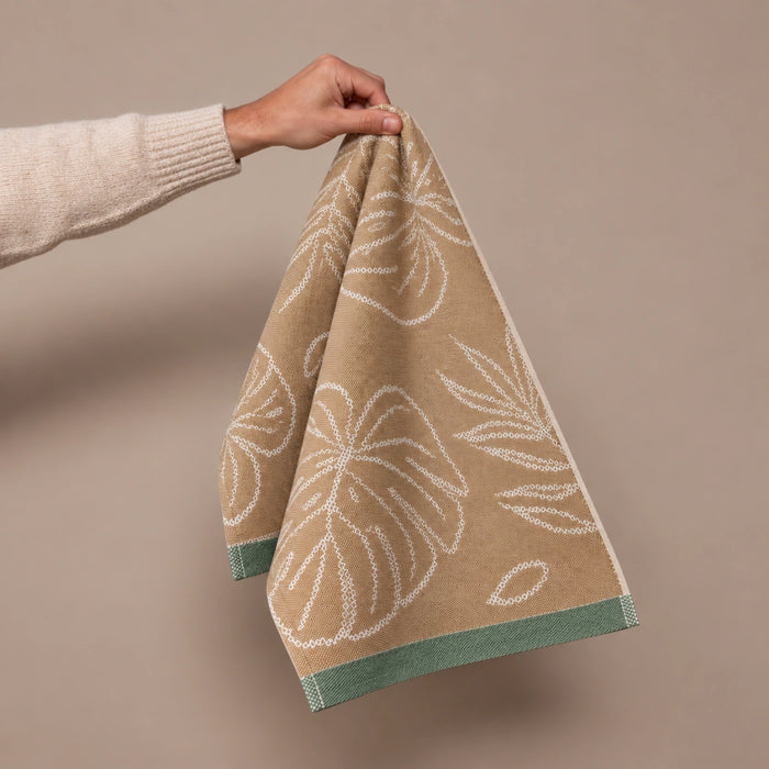 Sand Palm Cotton Hand Towel