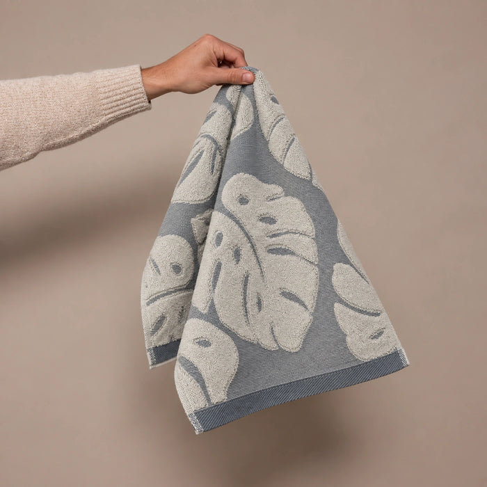Shadow Leaf Cotton Hand Towel