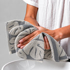 Shadow Leaf Cotton Hand Towel