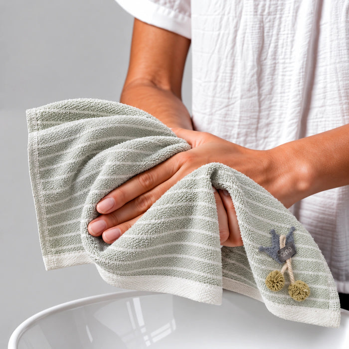 Gentle Weave Cotton Hand Towel