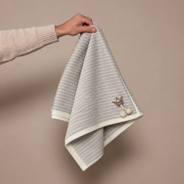 Mist Stripe Cotton Hand Towel