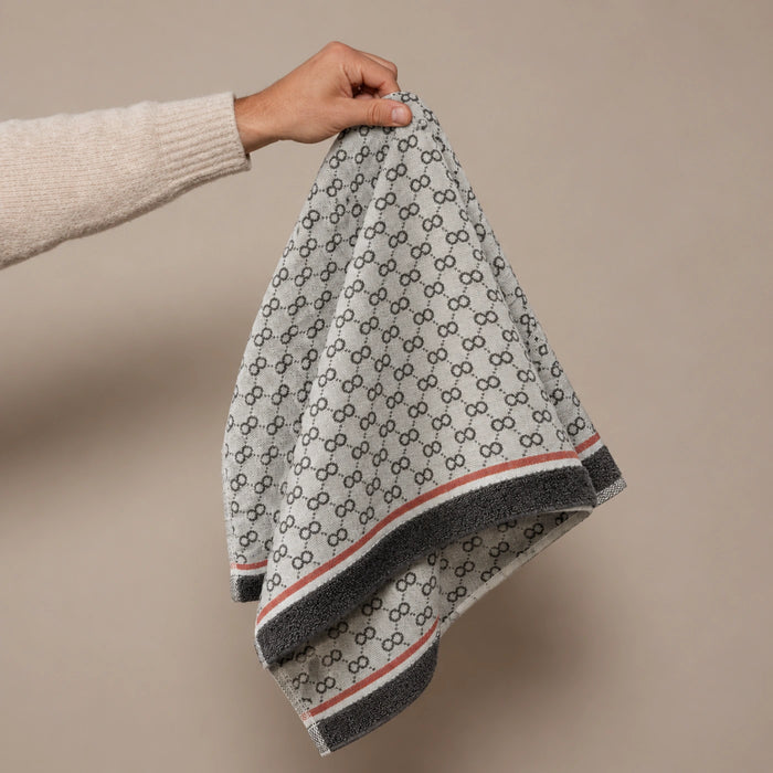 Coral Link Cotton Hand Towel