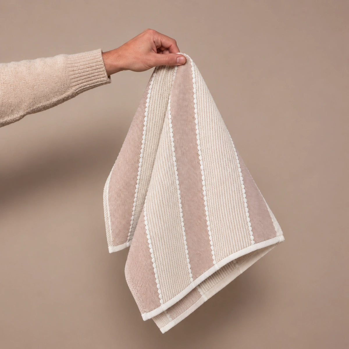 Dune Stripe Cotton Hand Towel