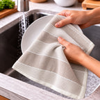 Desert Stripe Cotton Hand Towel