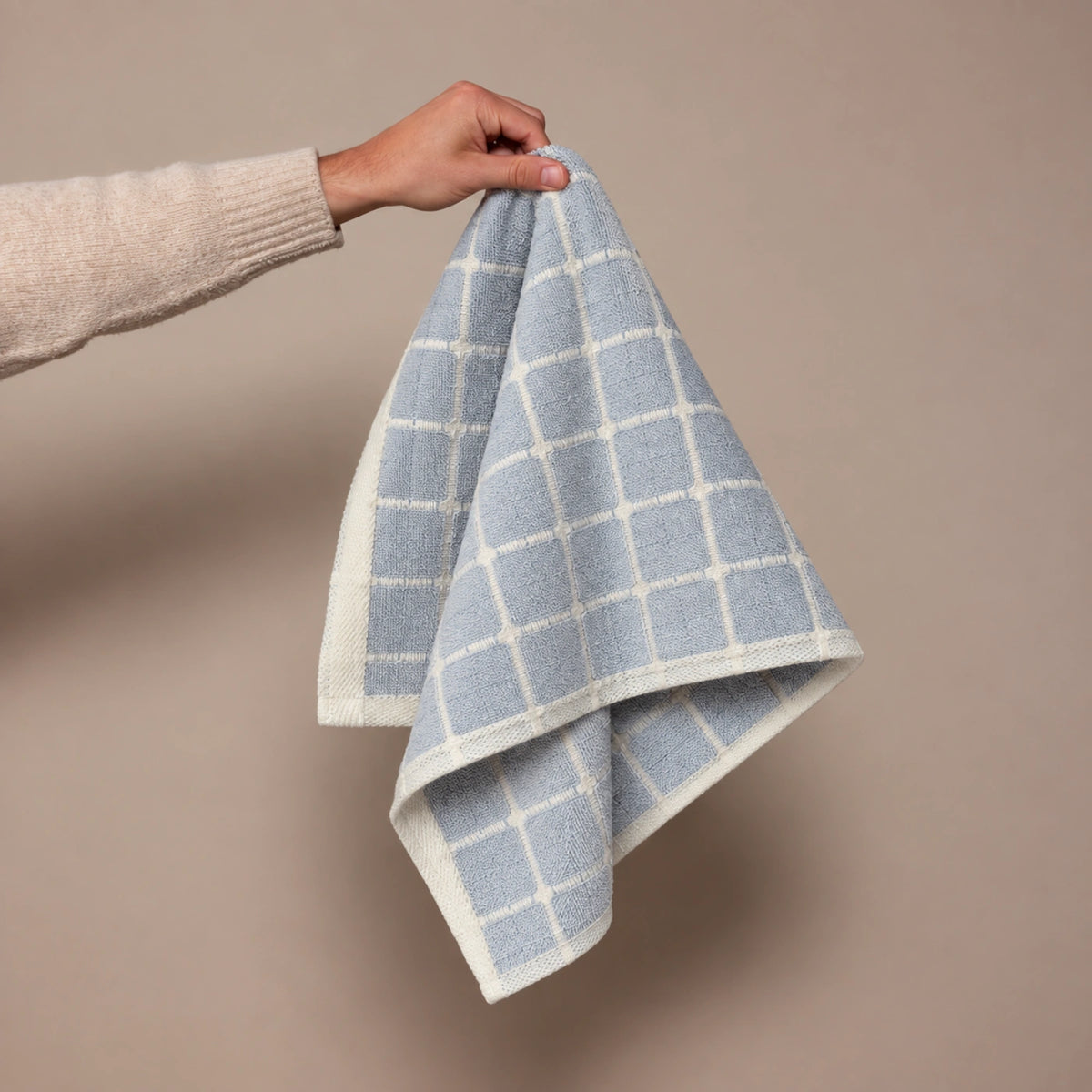 Coastal Weave Cotton Hand Towel