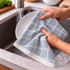 Coastal Weave Cotton Hand Towel