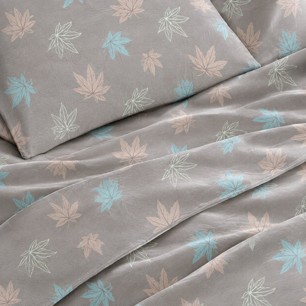 Meadow Drift King Size Cotton Bedsheet Set