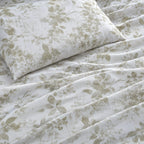 Faded Meadow King Size Cotton Bedsheet Set
