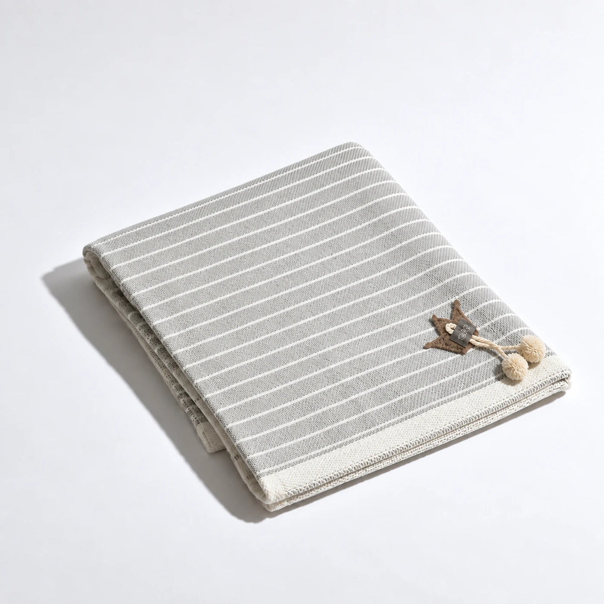 Mist Stripe Cotton Hand Towel