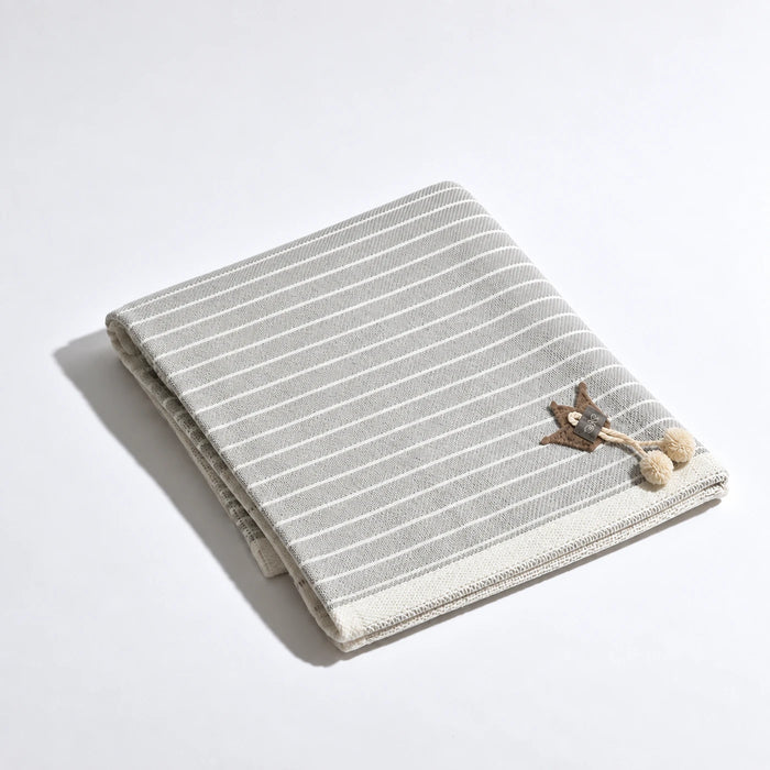 Mist Stripe Cotton Hand Towel