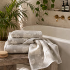 Meadow Grey Cotton Bath Towel