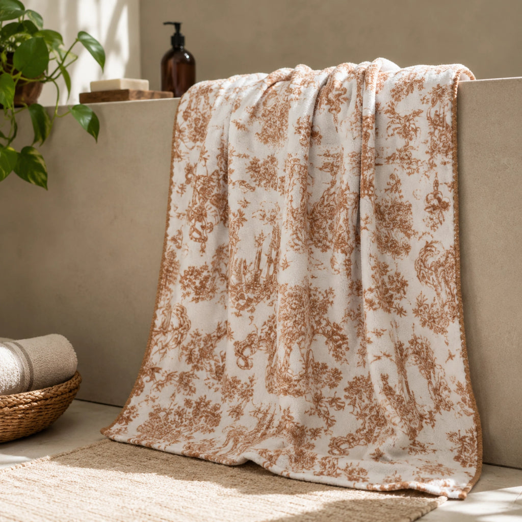 Maison Rose Cotton Bath Towel