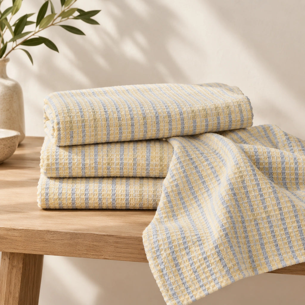 Summer Stripe Cotton Bath Towel