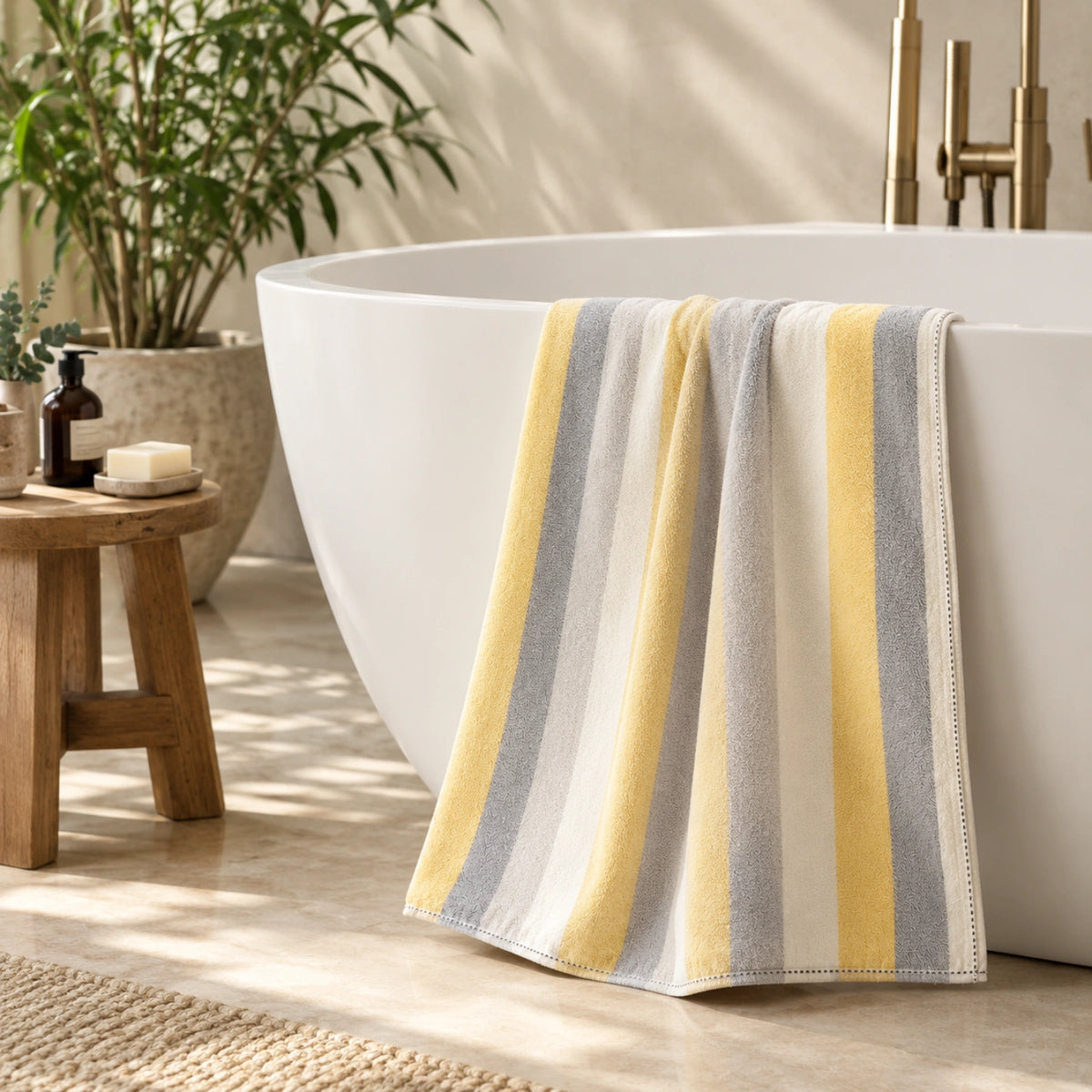 Sunline Beach Cotton Bath Towel