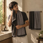 Brown Bush Cotton Bath Towel
