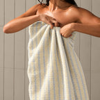 Summer Stripe Cotton Bath Towel